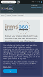 Mobile Screenshot of irms360.com